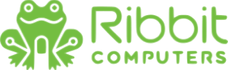 Ribbit Computers Logo